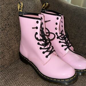 Pink dr martens